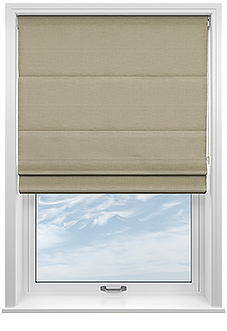 Blenheim, Cornsilk - Twist&Fit Roman Blind